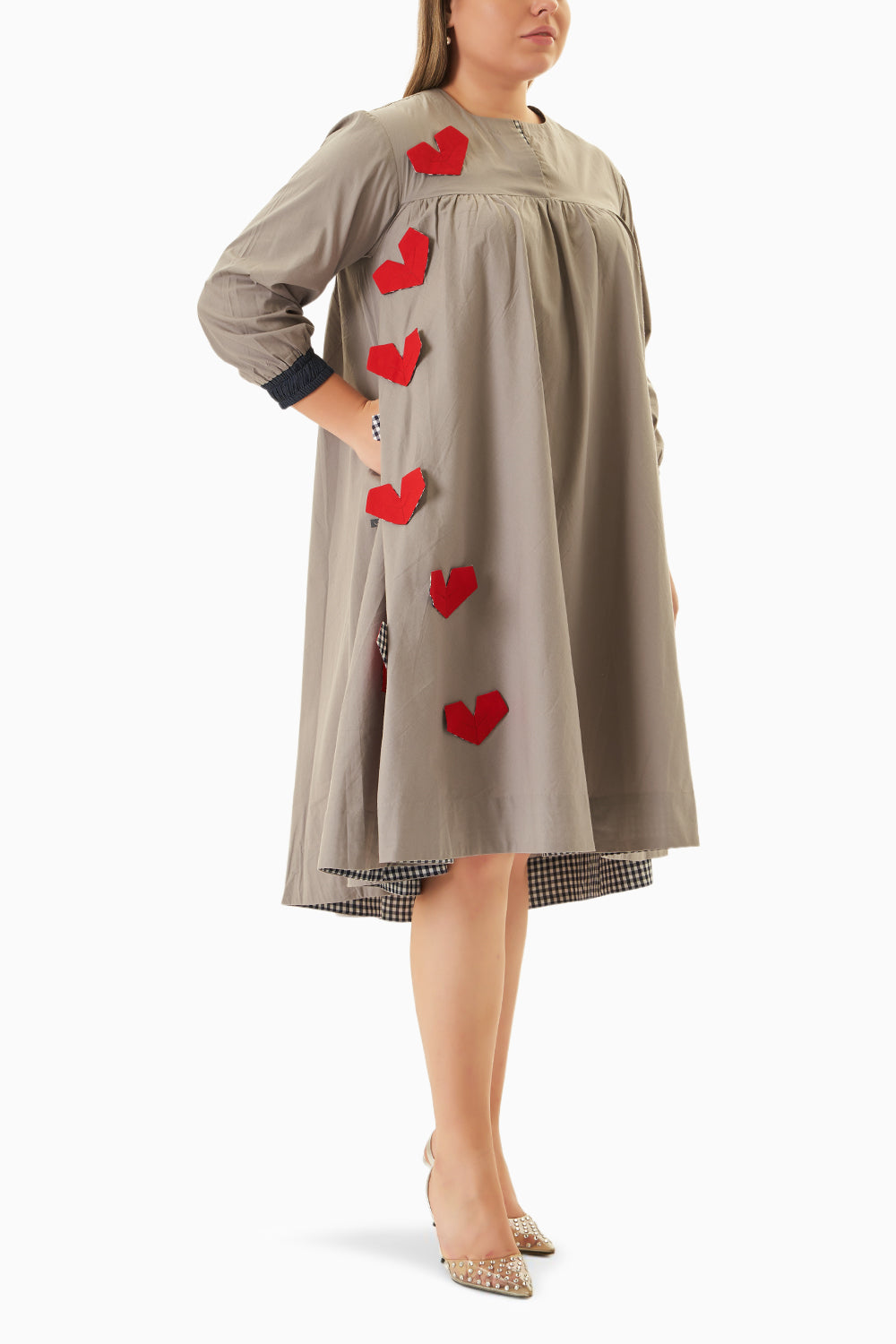 Love Bug Grey Dress