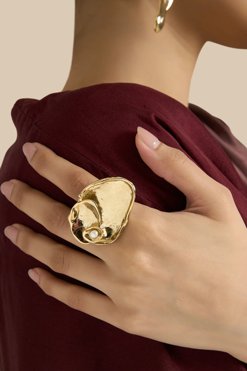 Ocean Gold Ring