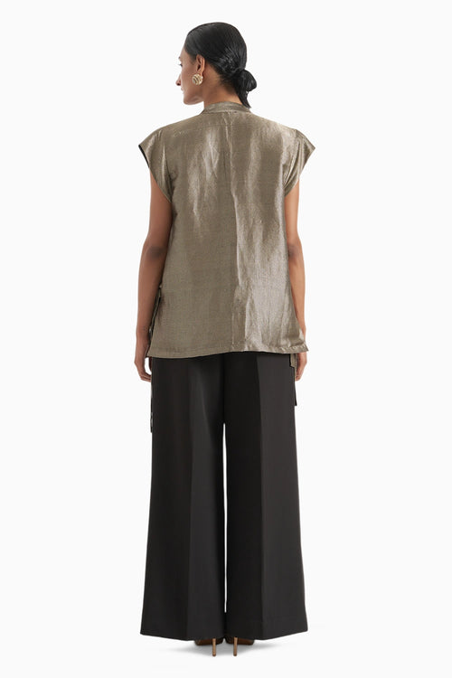 Burnt Crown Bib Set