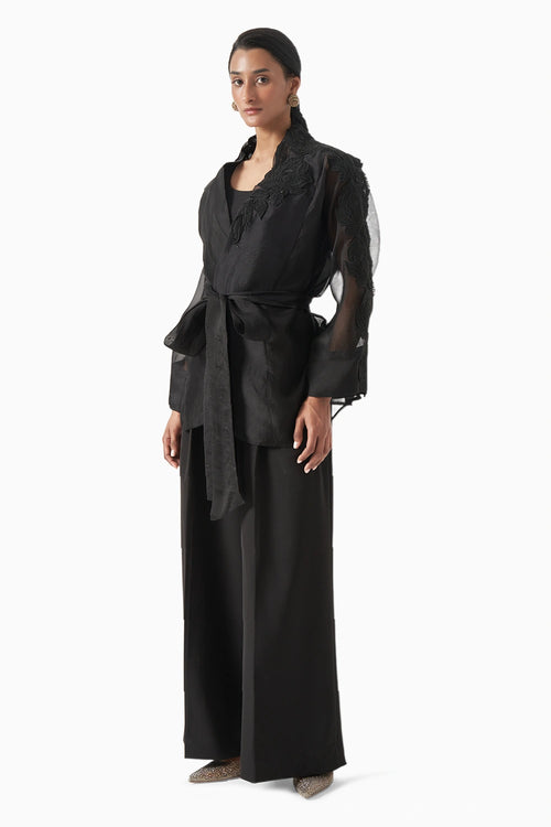 Saba Kim Overlay Top with Pants