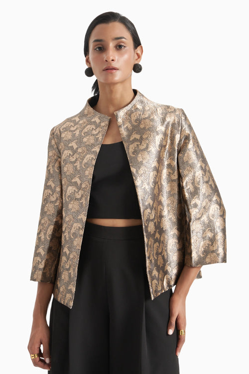 Savannah Oversized Banarsi Jacket