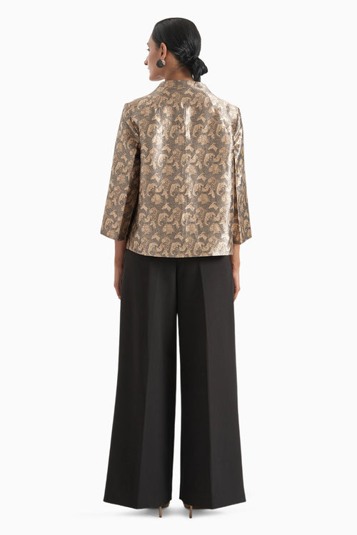 Savannah Oversized Banarsi Jacket Set