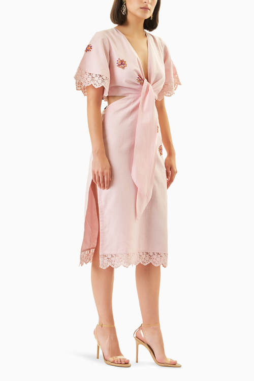 Celia Tie Up Dress