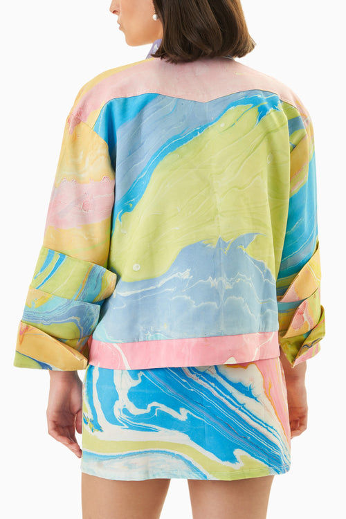 Candyfloss Layer Cuff Jacket