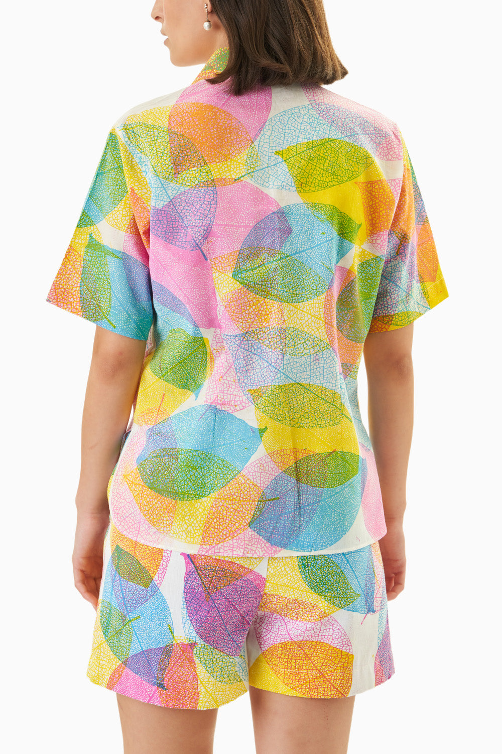 Whispering Leaves Shirt with Shorts