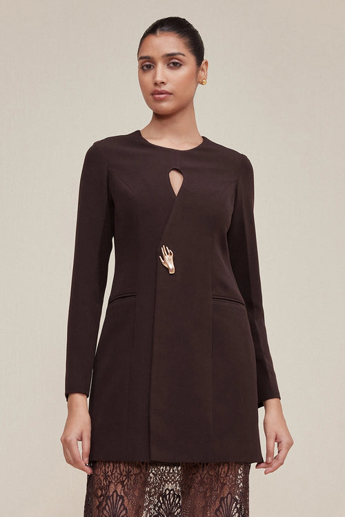 Athena Blazer Dress and Gala Sheer Skirt