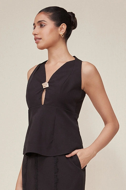 Astral Cross Halter Top