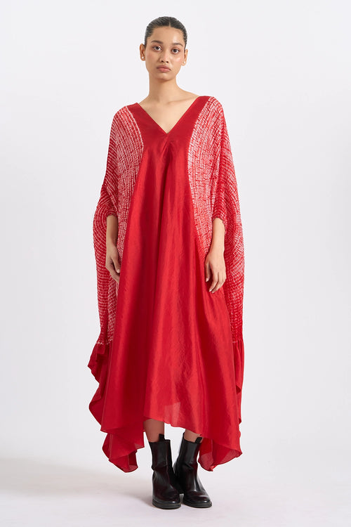 Red Sleeve Dress