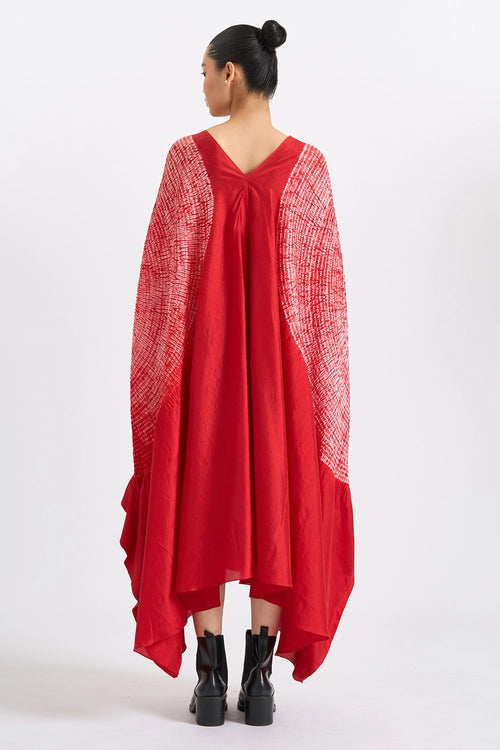 Red Sleeve Dress