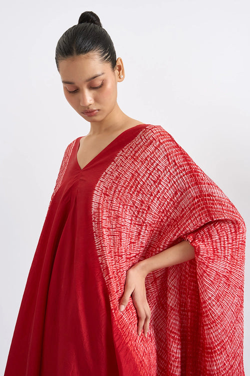 Red Sleeve Dress