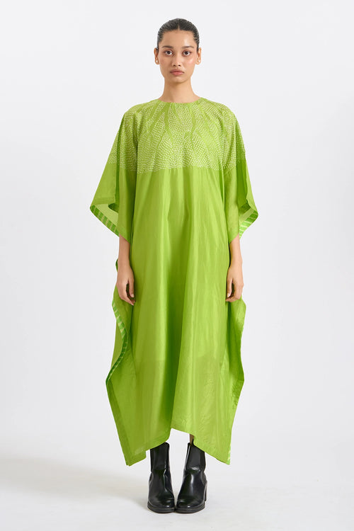 Monsoon Green Lumo Kaftan