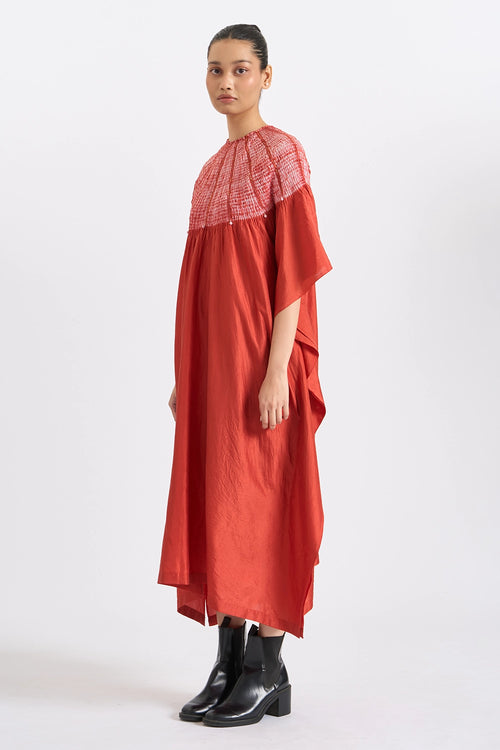 Clay Sector Swirl Kaftan