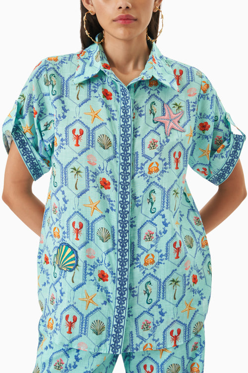 Blue Sebastian Shirt and Pant