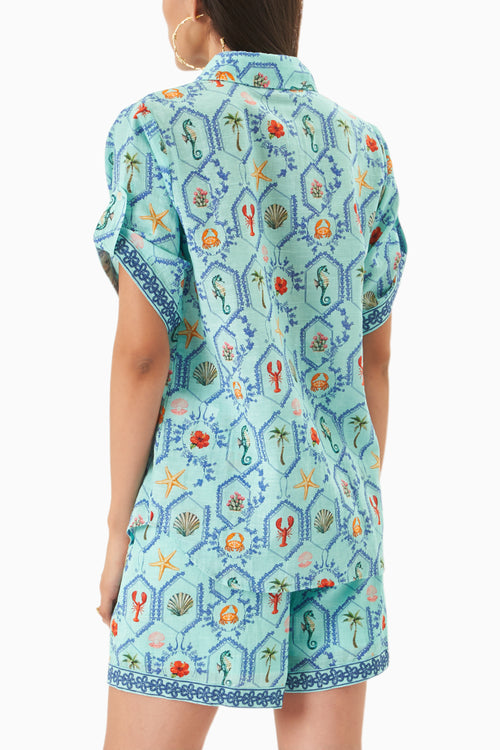 Blue Sebastian Co-ord Set