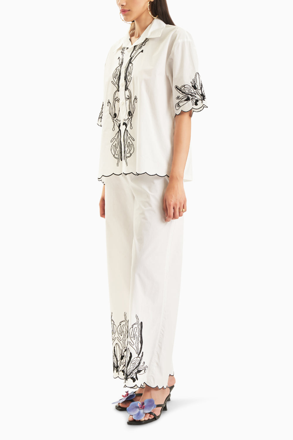 White Mint and Motif Set