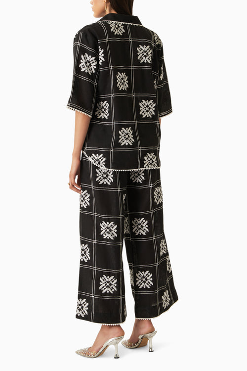 Thread Embroidered Co-ord Set