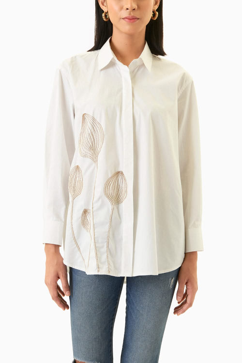 White Tulip Shirt