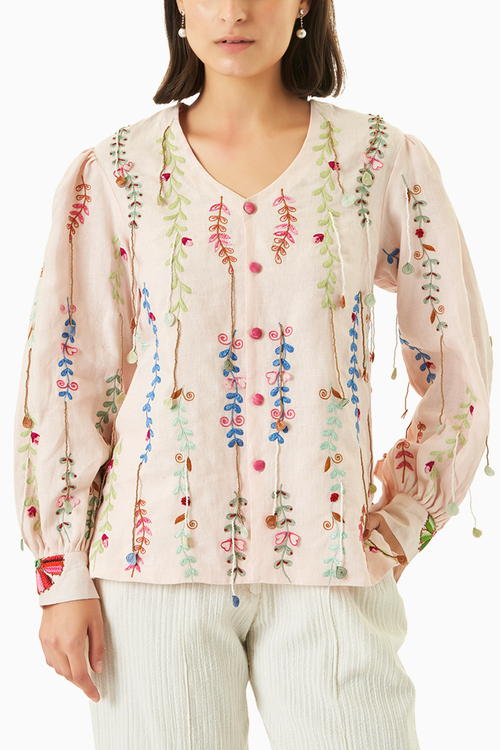 Blossom Overlay Shirt