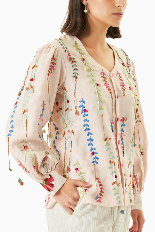 Blossom Overlay Shirt