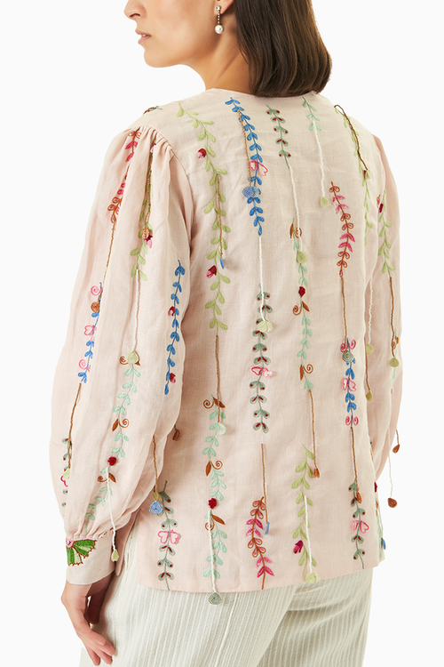 Blossom Overlay Shirt