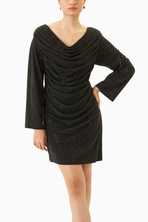 Sia Midnight Black Dress