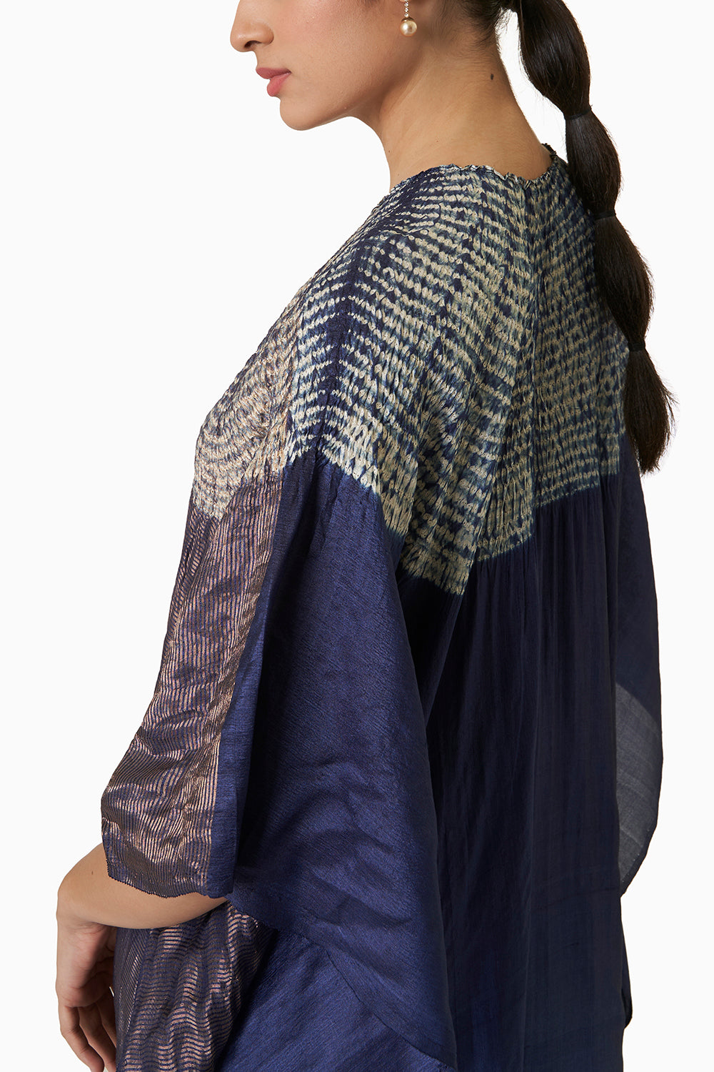 Sector Kaftan - Metallic Navy Ombre