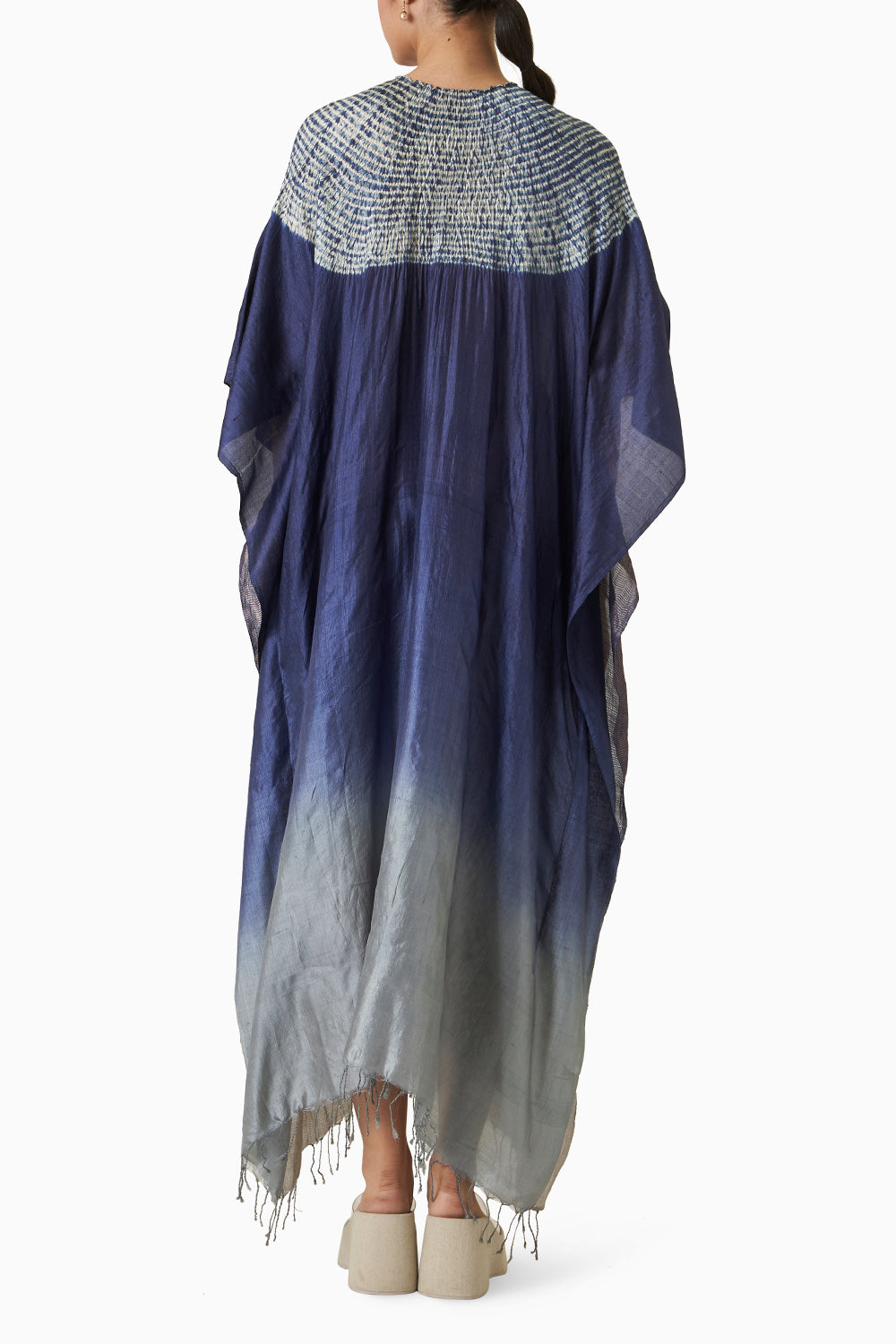 Sector Kaftan - Metallic Navy Ombre