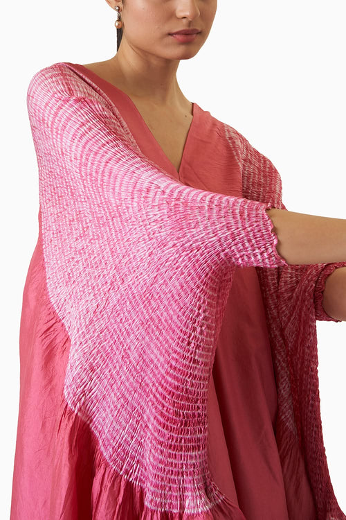 Nami Sleeve Dress - Pink - The SVERVE