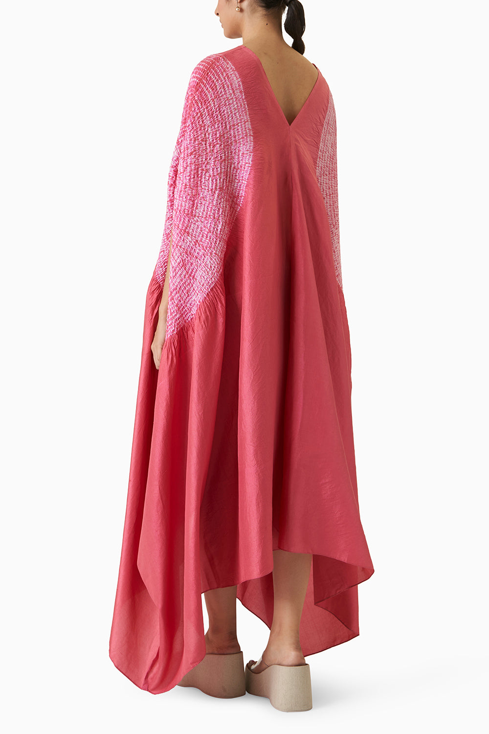 Nami Sleeve Dress - Pink