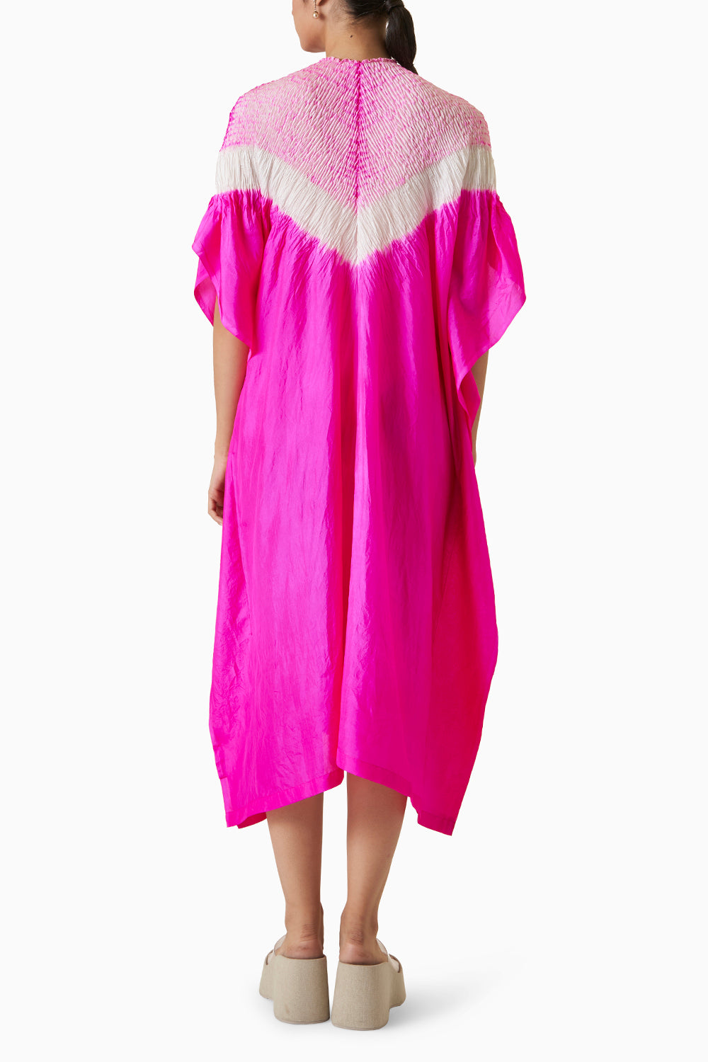 Triangle Kaftan - Fuchsia