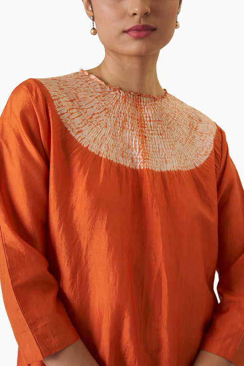 Orange Sector Co-ord Set