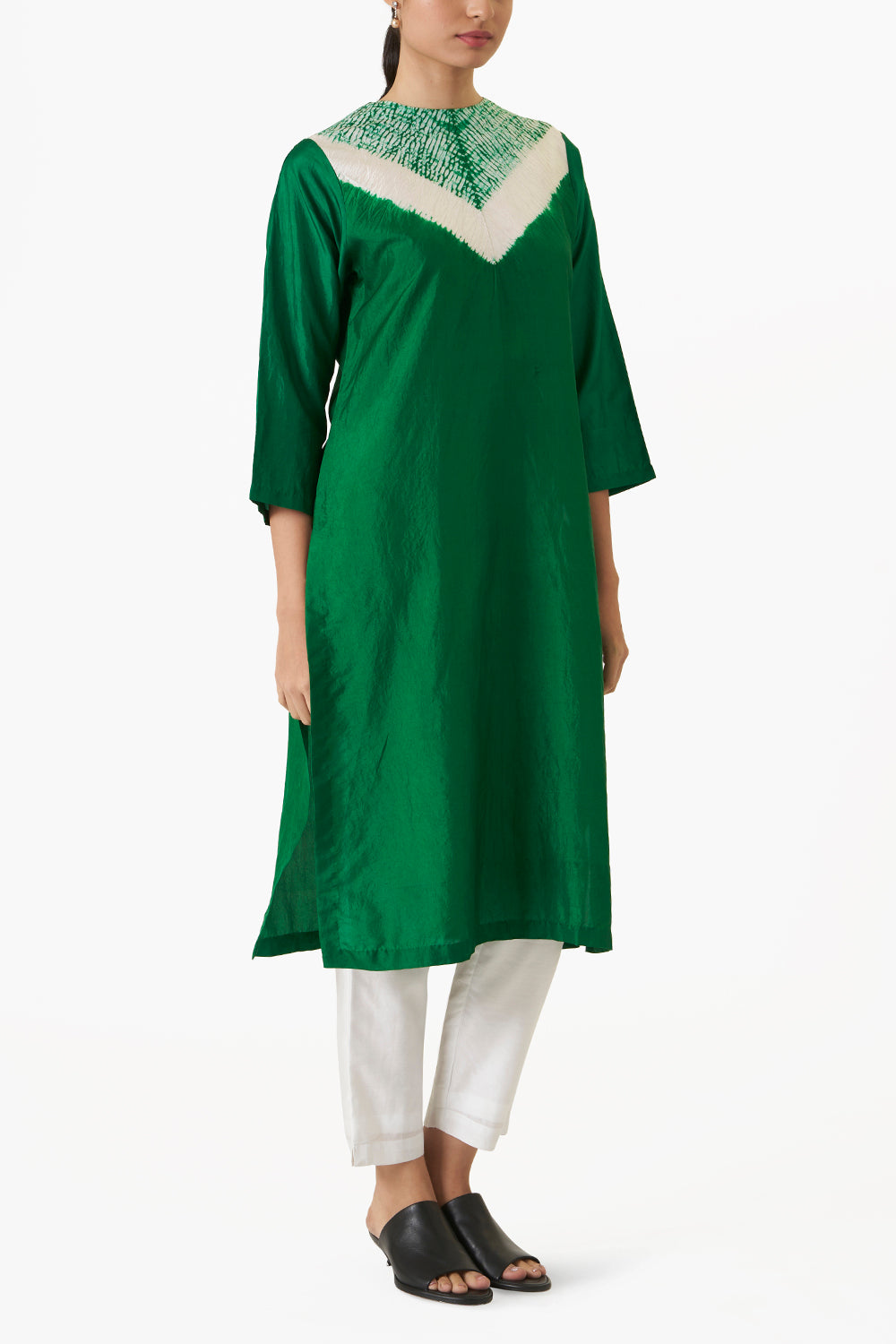 Triangle Kurta - Emerald