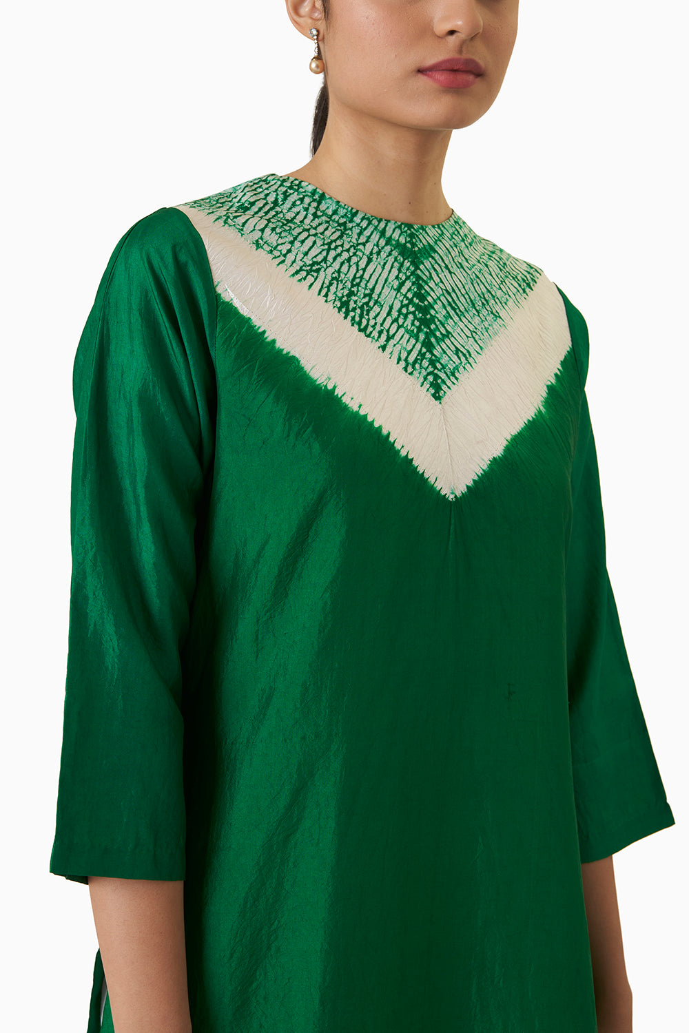 Triangle Kurta - Emerald