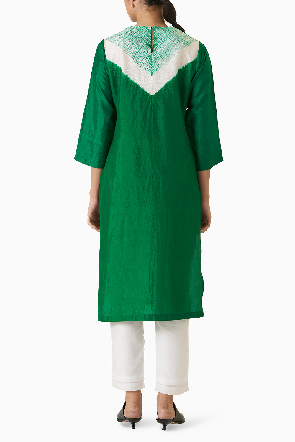 Triangle Kurta - Emerald