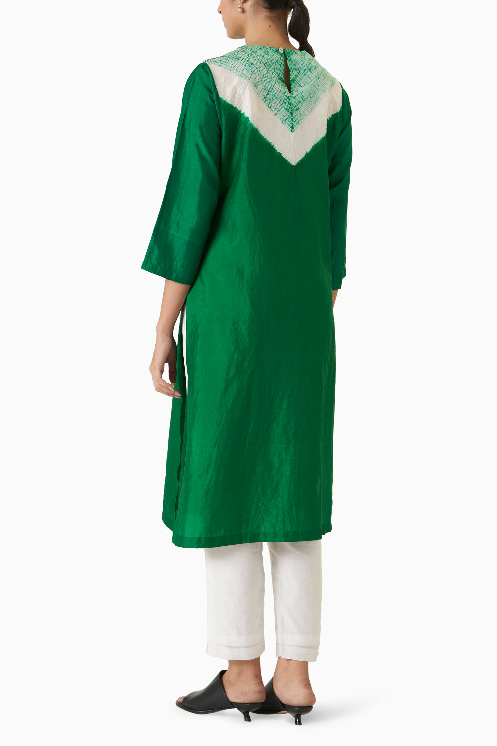 Triangle Kurta - Emerald