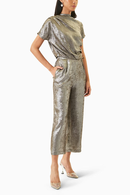 Draped LamÃƒÂ© Set