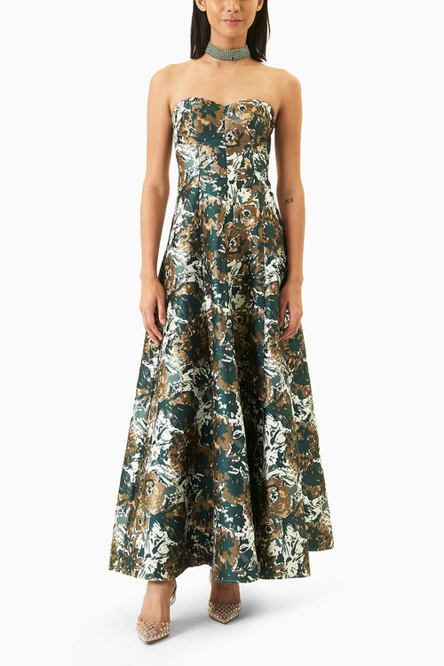 Brocade Gown