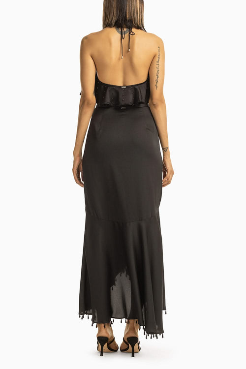 Black Raindrop Skirt