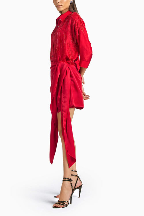 Red Sera Skirt