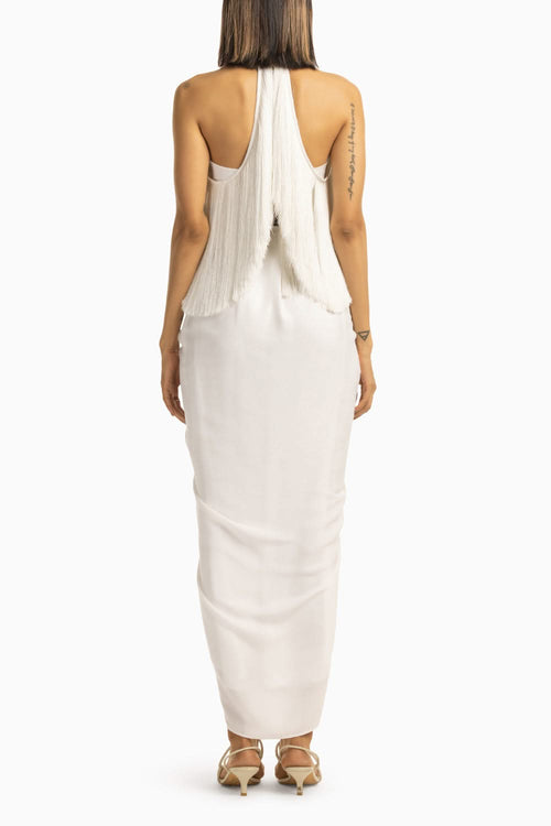 White Samara Skirt
