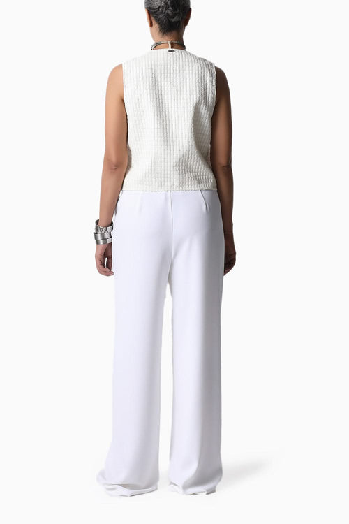 White Knot Pants