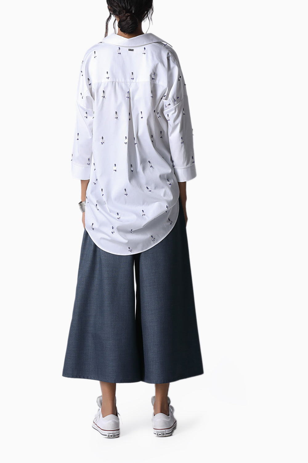 Cool blue Urban Culottes