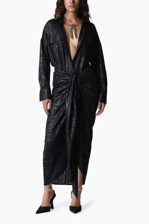Black Leaf Shacket