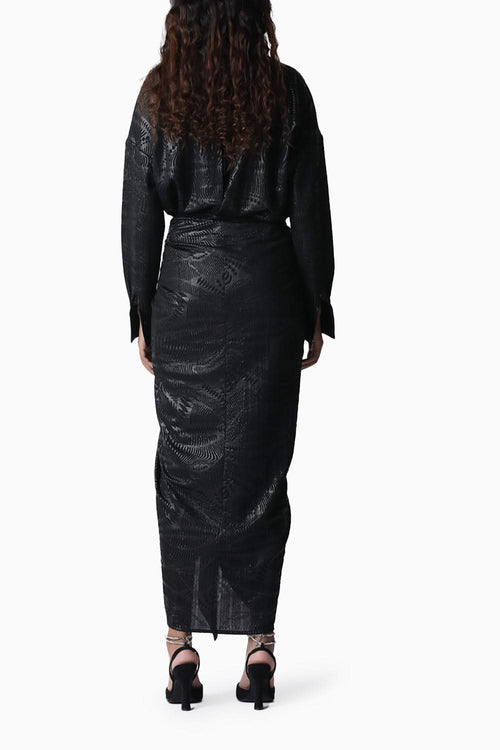 Black Leaf Tulum Skirt
