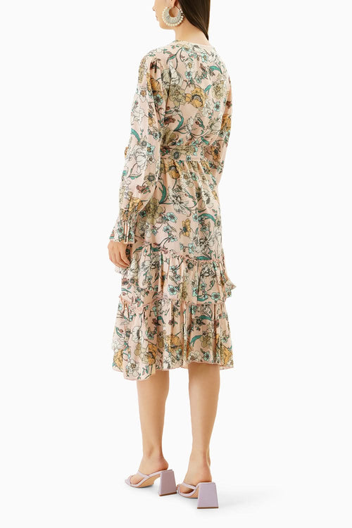 Summertime Printed Midi Dress
