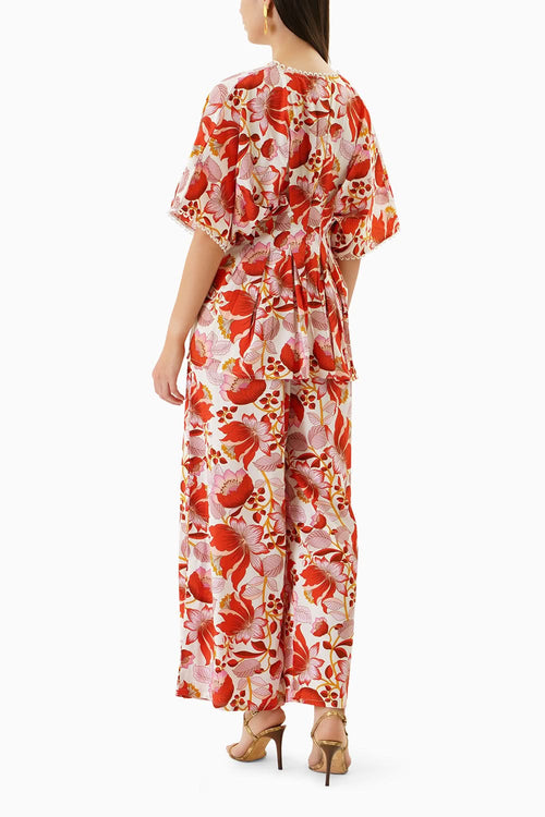Eye-catching Floral Co-ord Set