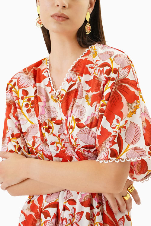Eye-catching Floral Co-ord Set