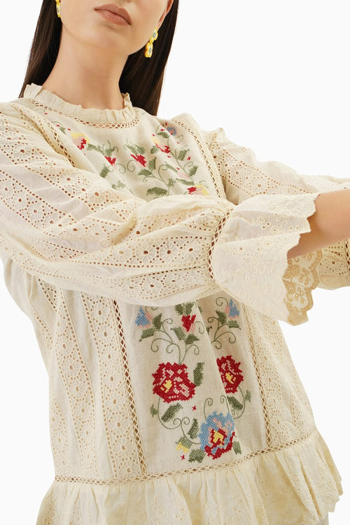 Lace Trimmed Co-ord Set