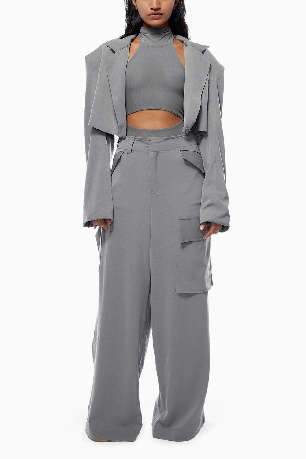 Bodysuit With Pants And Jacket