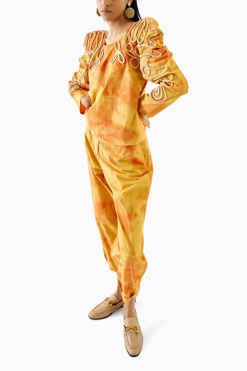 Echo Sunset Tie-Dye Top + pant set